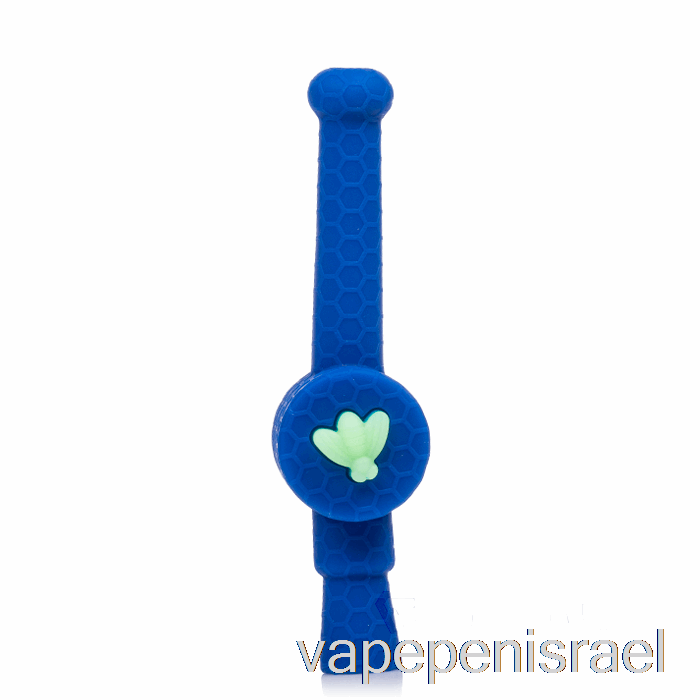 חד פעמי Vape Israel Stratus Reclaimer דבש דיפר סיליקון דב קש נייבי / Uv Bee (כחול / Uv ירוק דבורה)